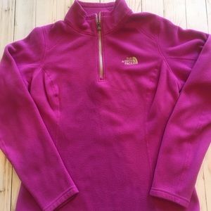 Women’s Pink North Face Pullover Size-Small
